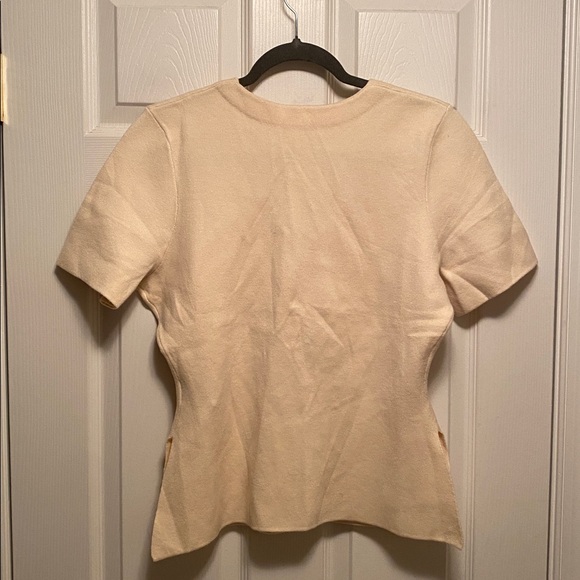 Apricot Short Sleeve Cardigan…size M - Picture 2 of 5